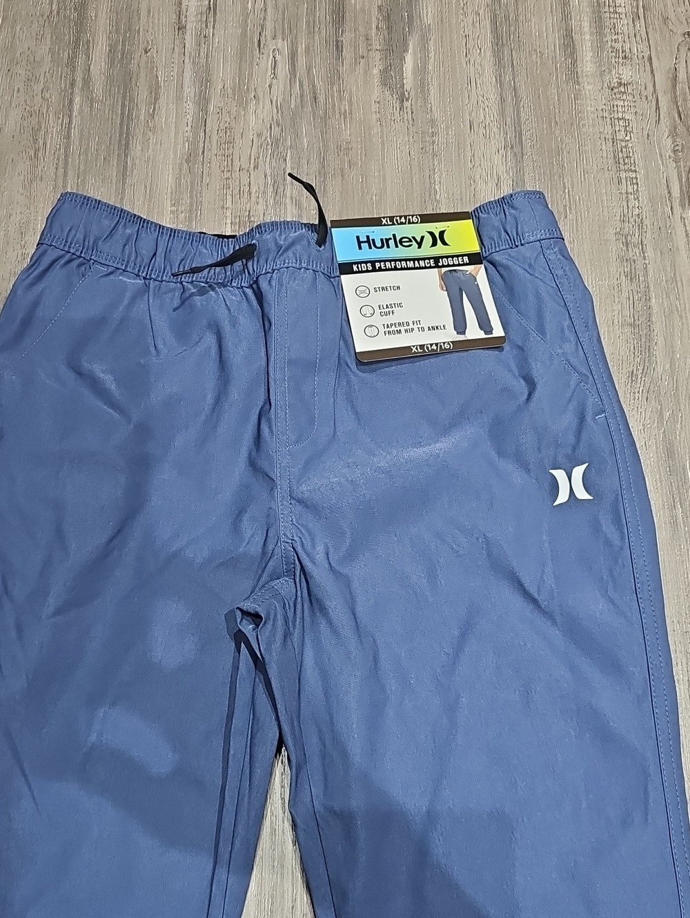 Hurley Blue Kids Athletic Joggers